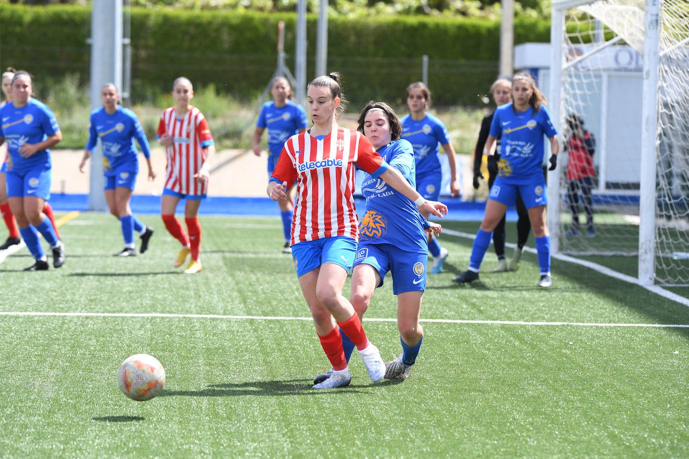 Fotos La celebración del ascenso del Sporting Femenino El Comercio